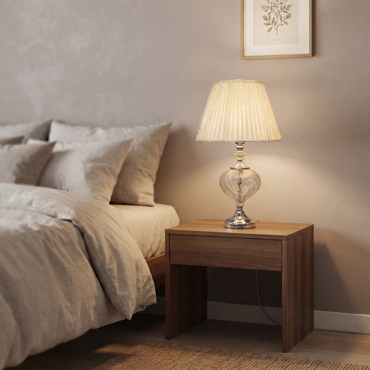 Crystal Radiance™ – Glass Lamp Pair (27 Inch Height)