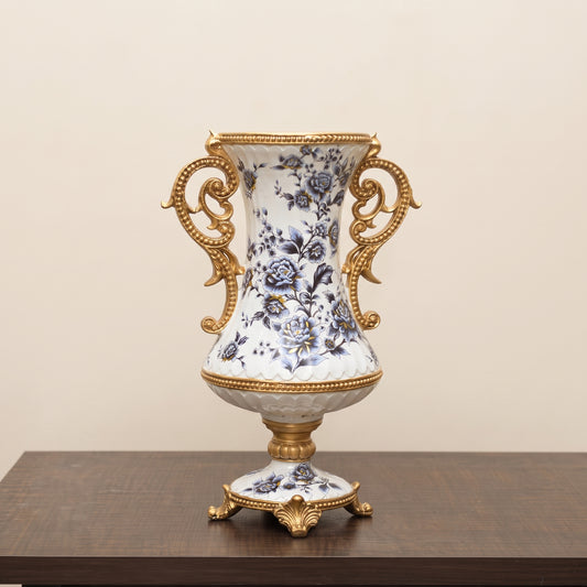 Anatolian Mosaic™ – Turkish Fish Bone Vase (17 Inch Height)