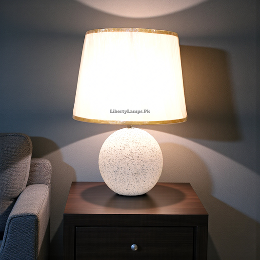 Terracotta Table Lamp – 17 Inch Height