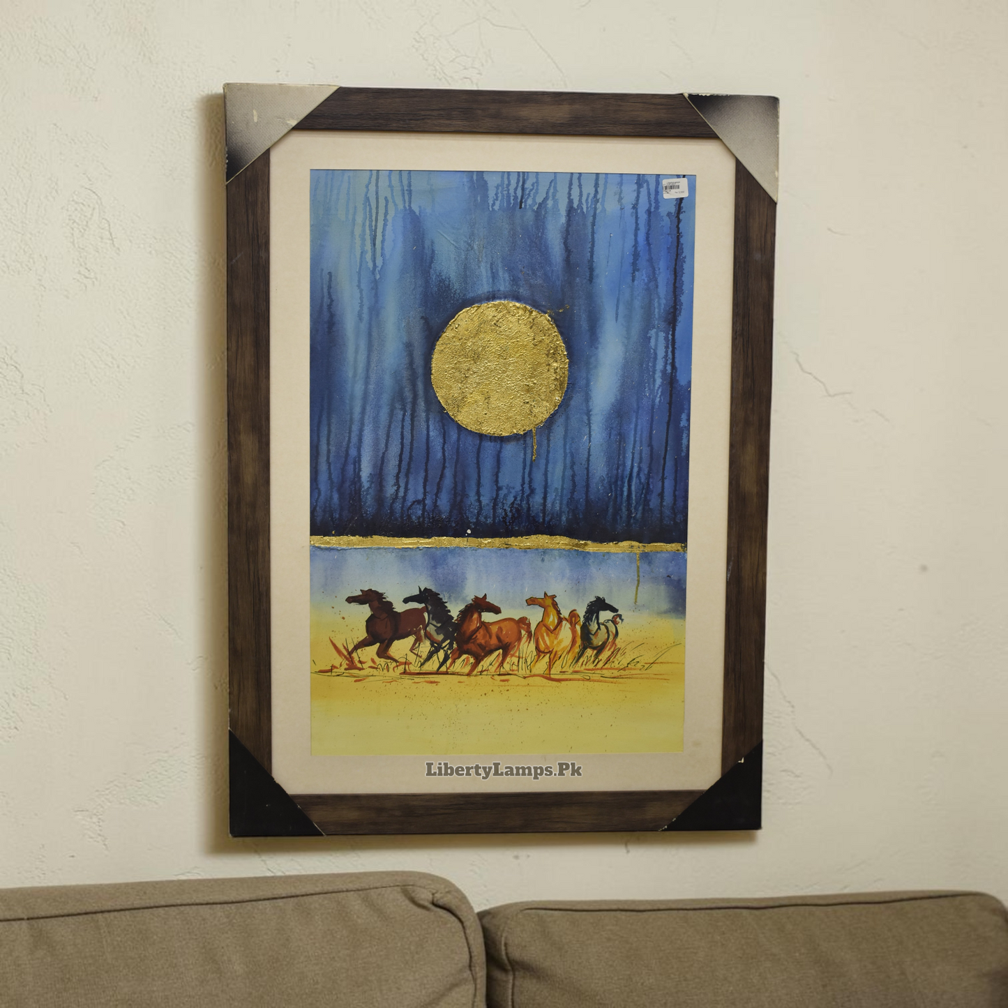 Thunder Run™ – Horse Oil Painting on Canvas