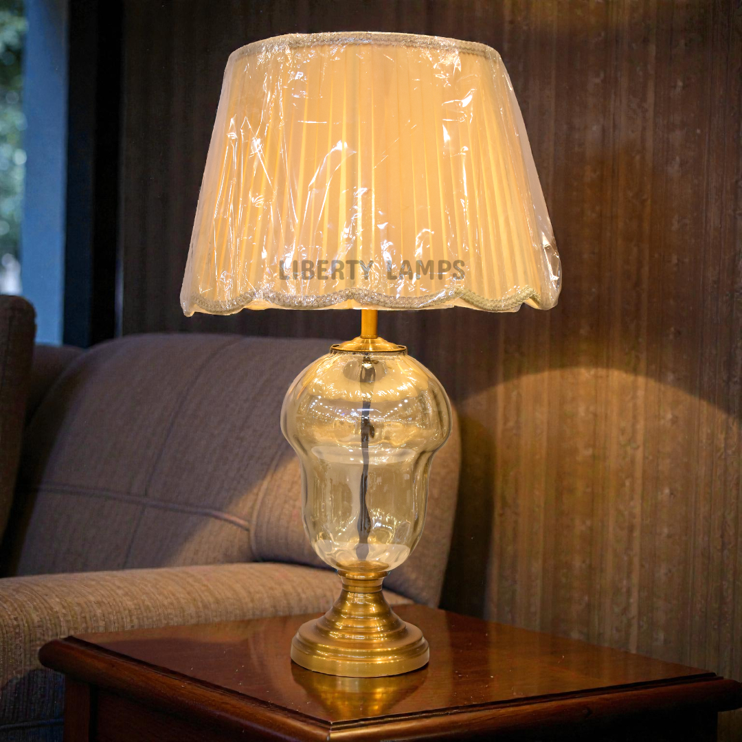 ✨ Luminous Glass Elegance Table Lamp (Pair) ✨