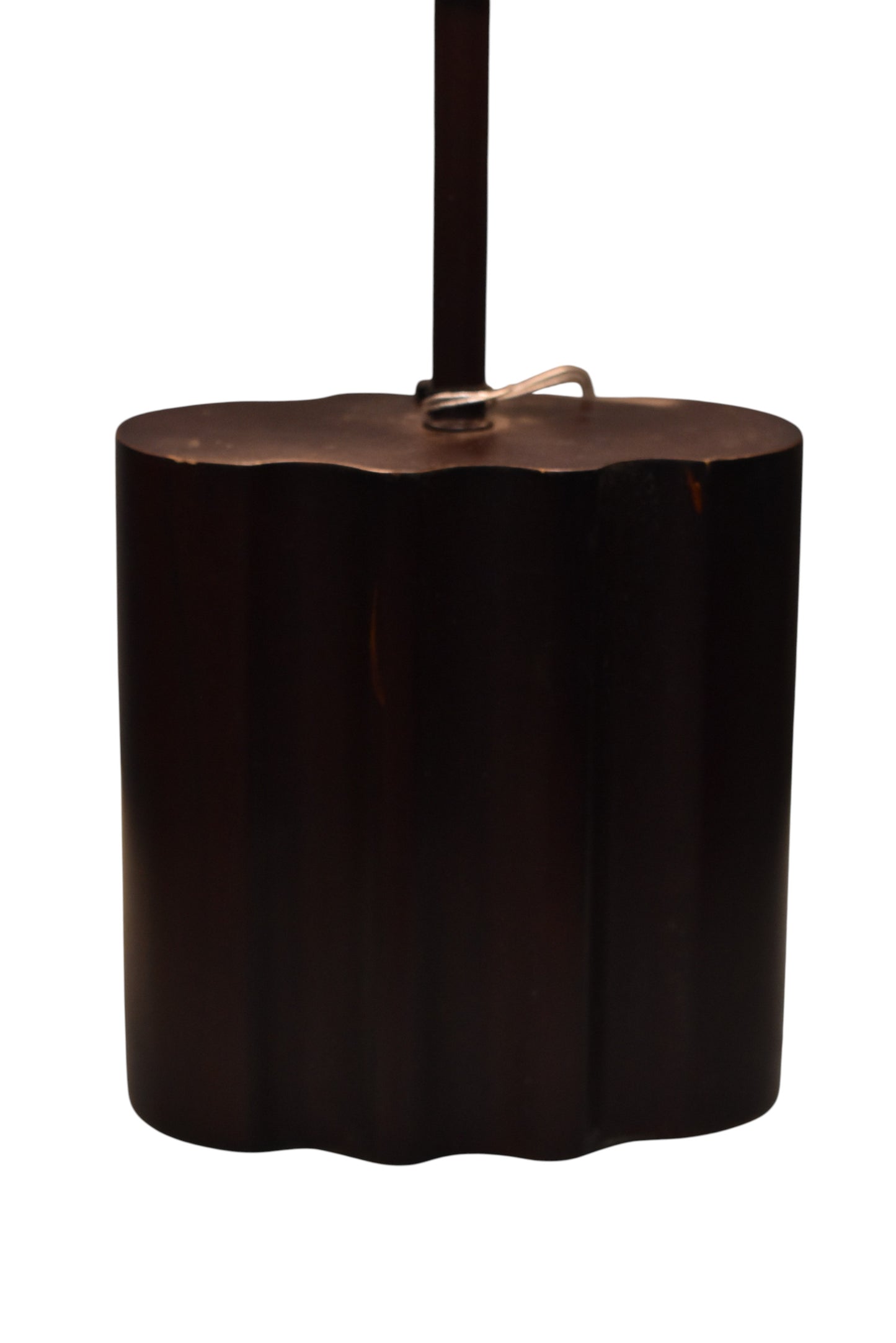 Rustic Wood Glow Table Lamp (Pair)