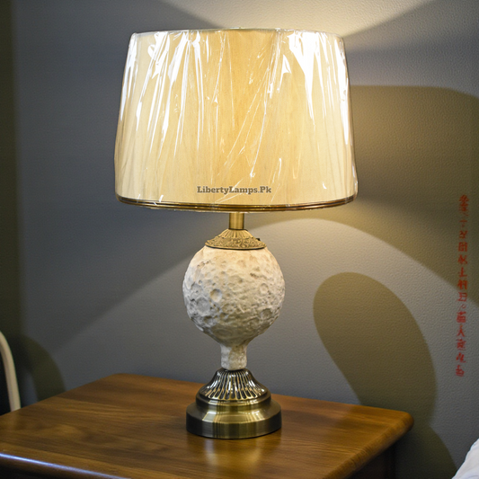 Lumina Blanc™ – White Terracotta Lamp Pair