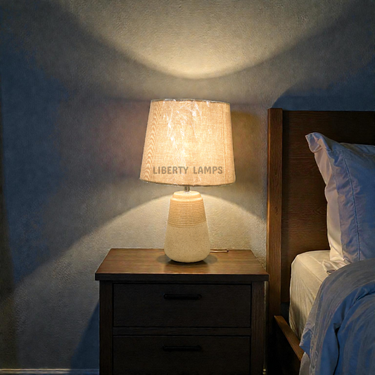 Rustic Terra Glow Table Lamp (Pair)