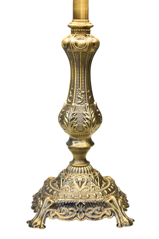 Noir Crest Metal Table Lamp (Pair)