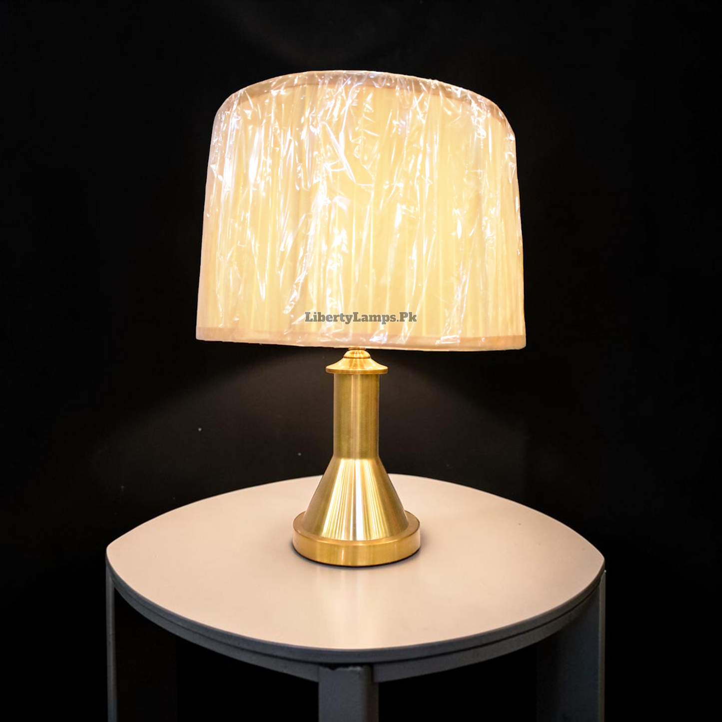 Steel Aura™ – Metal Table Lamp Pair