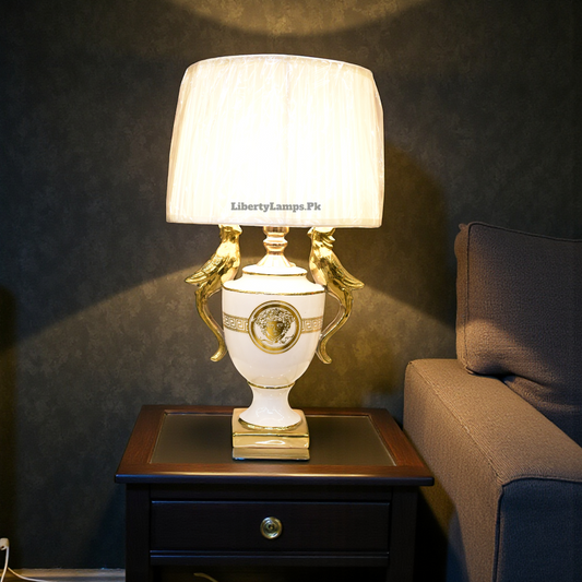 Premium Ceramic Table Lamp – Luxury Lighting Accent