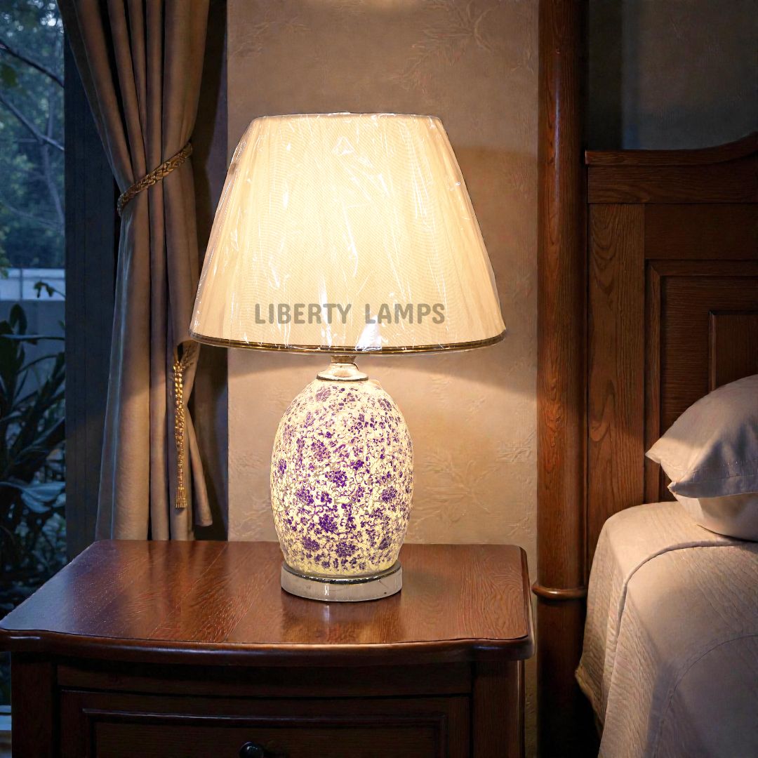 ✨ Mosaic Radiance Table Lamp (Pair) ✨