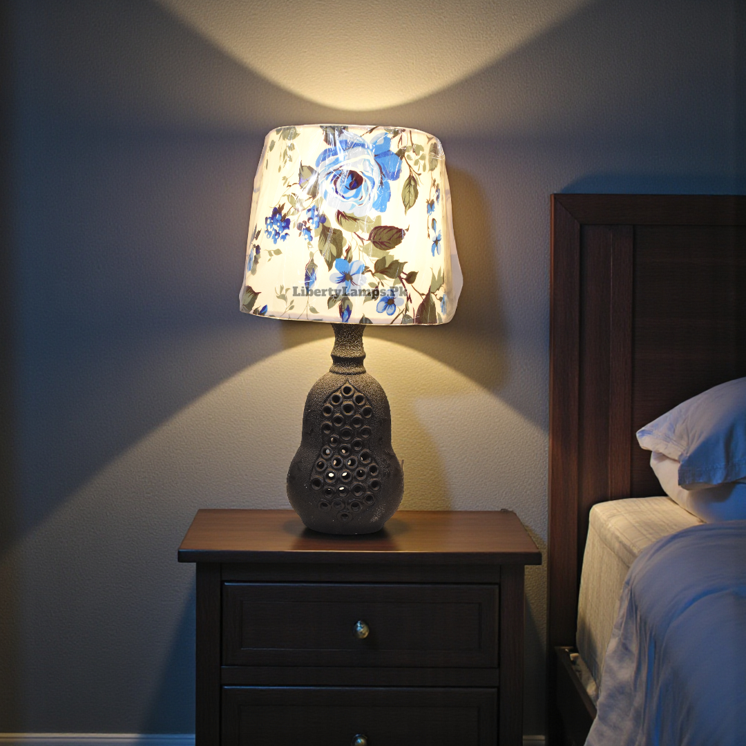 Ivory Grace Porcelain Table Lamp (Pair)