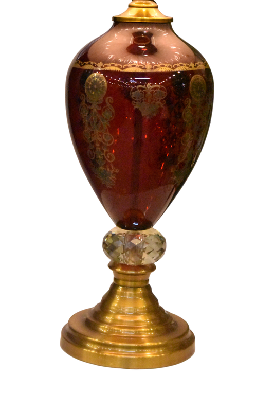 Ottoman Glow™ – Turkish Glass Lamp Pair