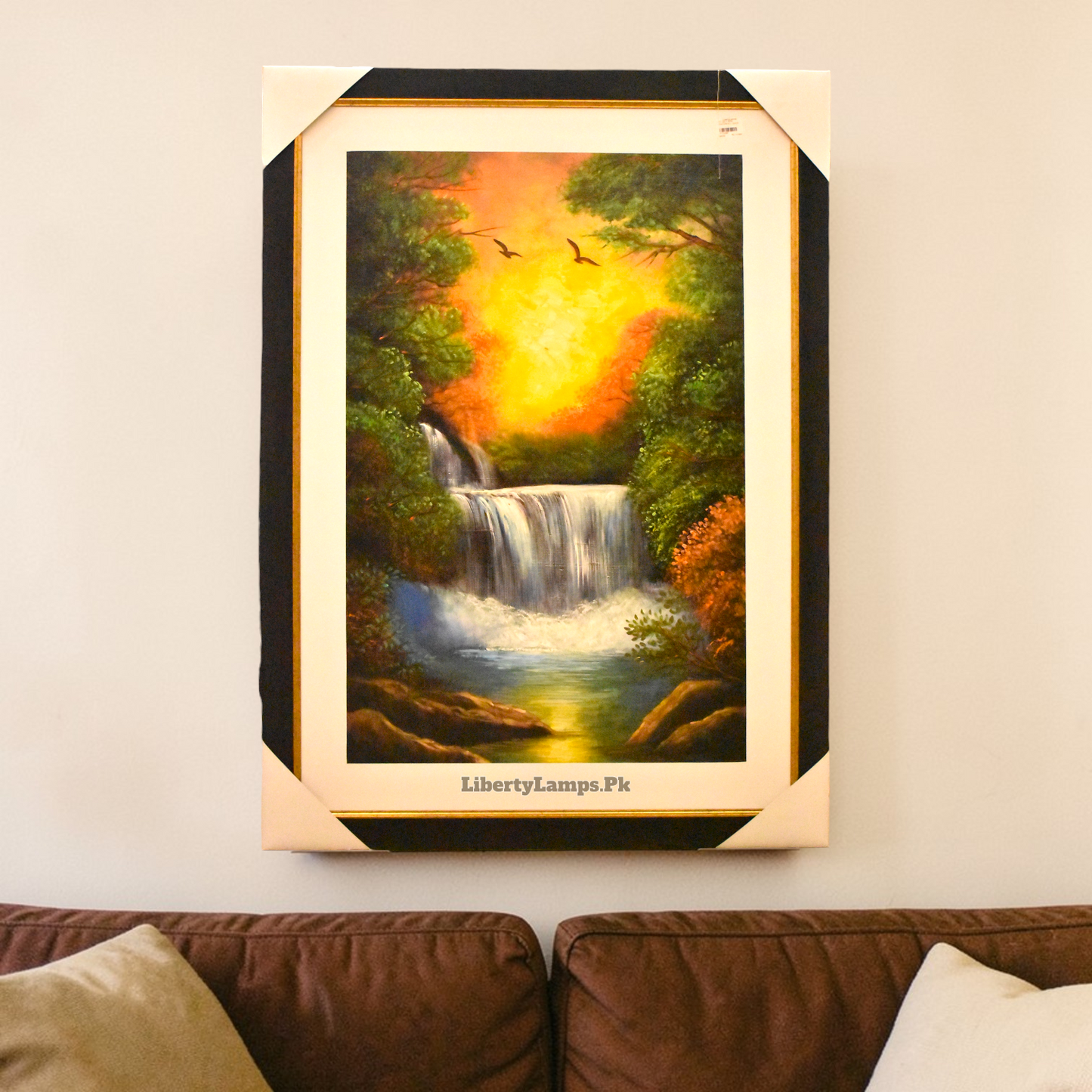 Golden Horizon™ – Landscape Handmade Oil Painting on Canvas
