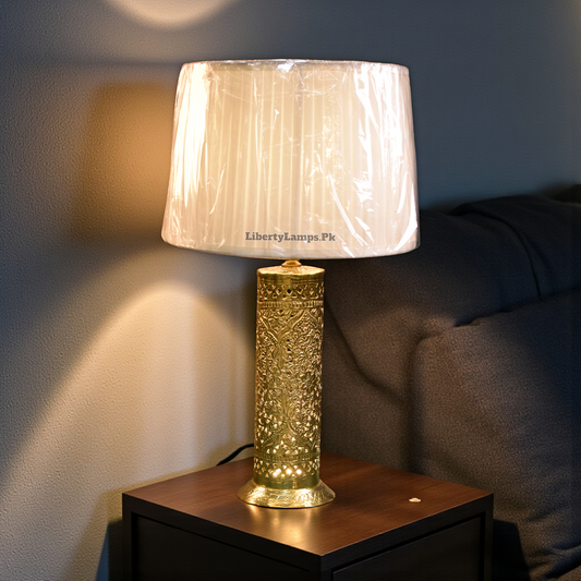 Imperial Gleam™ – Golden Brass Lamp Pair