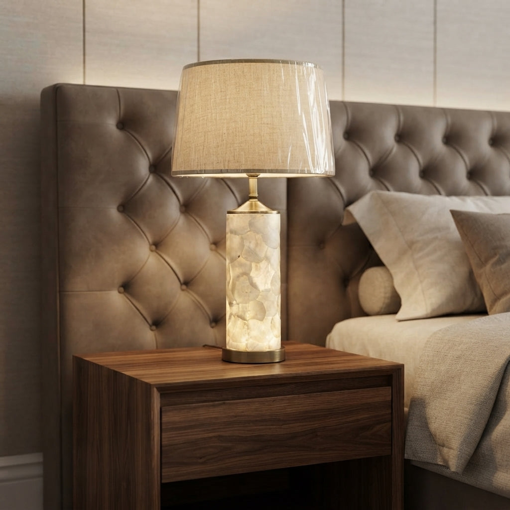 Mother Pearl Double Light Lamp – Pair