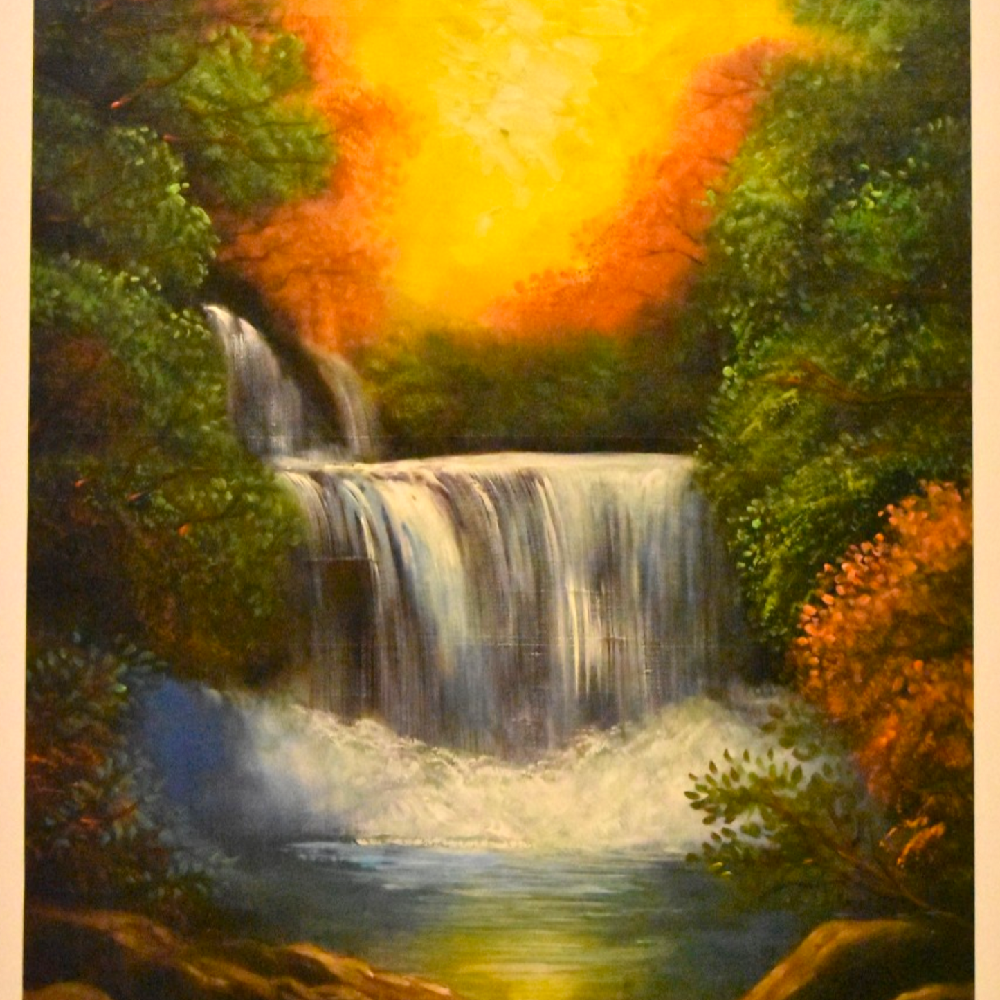 Golden Horizon™ – Landscape Handmade Oil Painting on Canvas