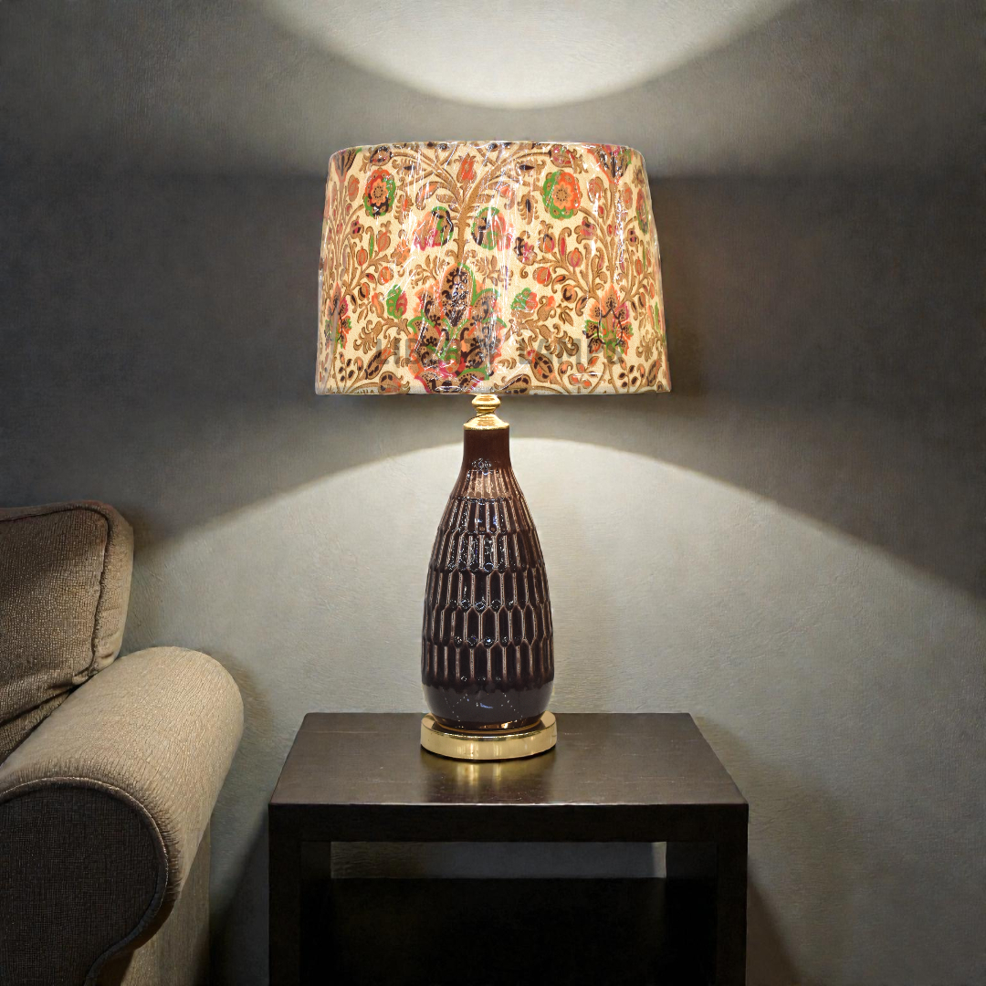 Rustic Charm TerraCotta Table Lamp (Pair)