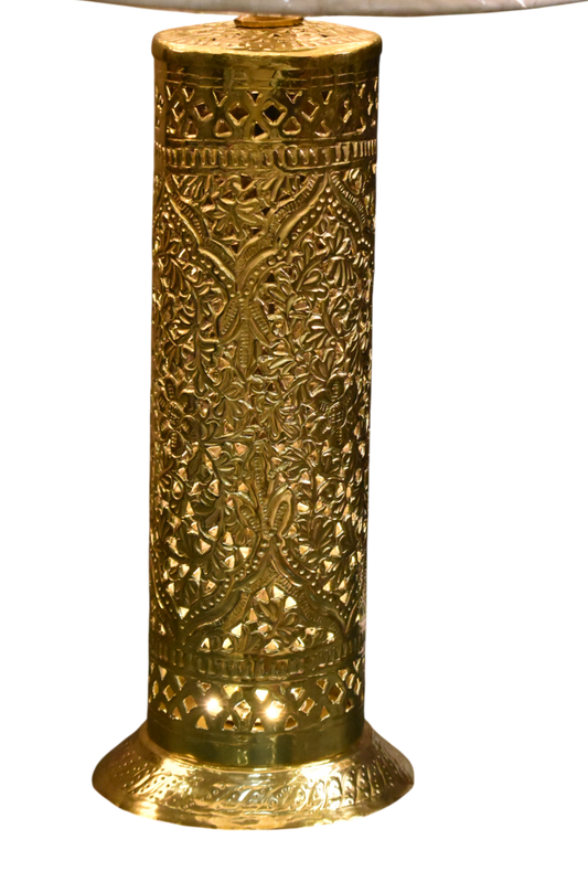 Imperial Gleam™ – Golden Brass Lamp Pair