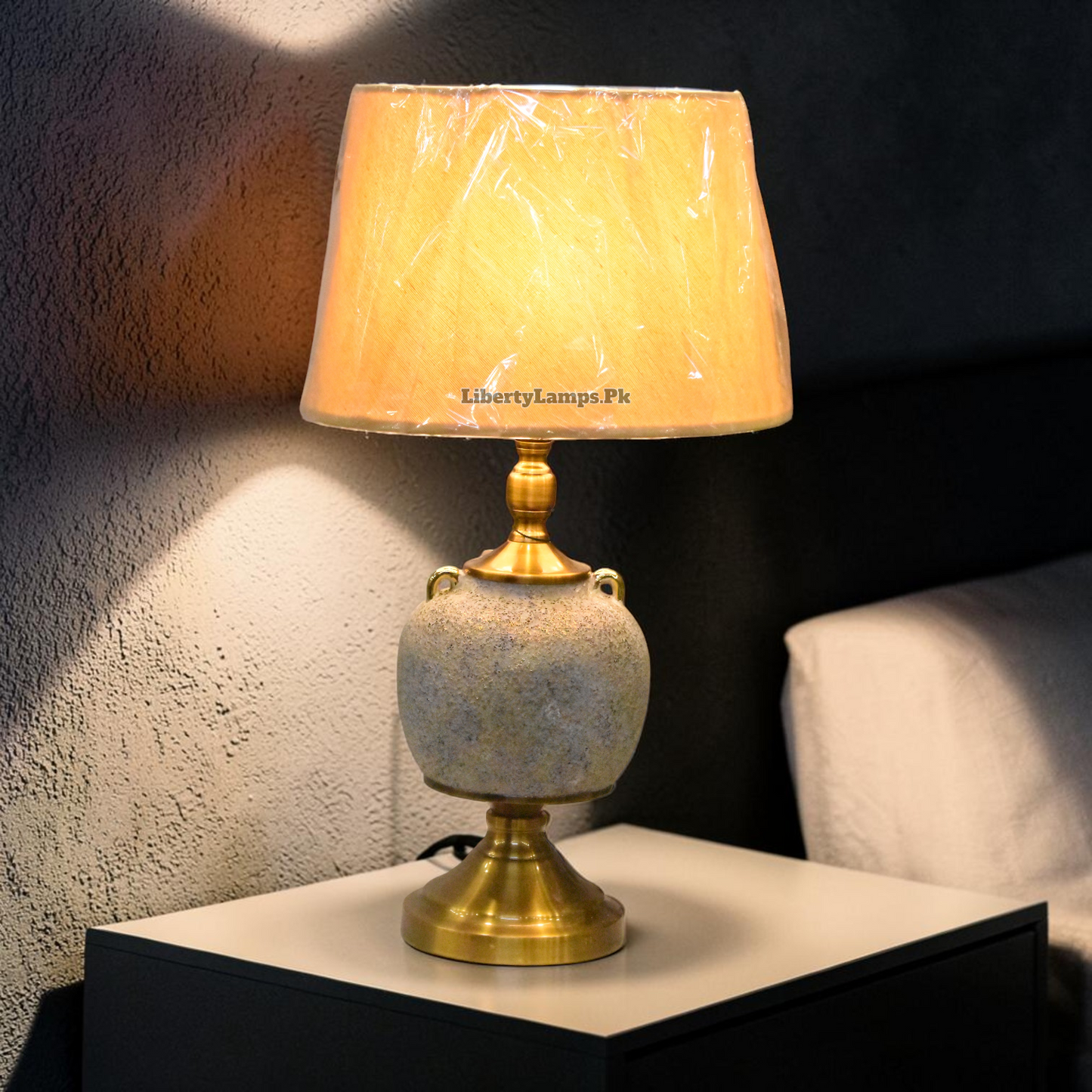 Clay Radiance™ – Terracotta Lamp Pair