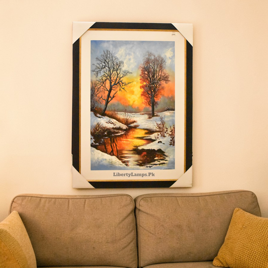 Nature Vista™ – Landscape Handmade Oil Painting on Canvas