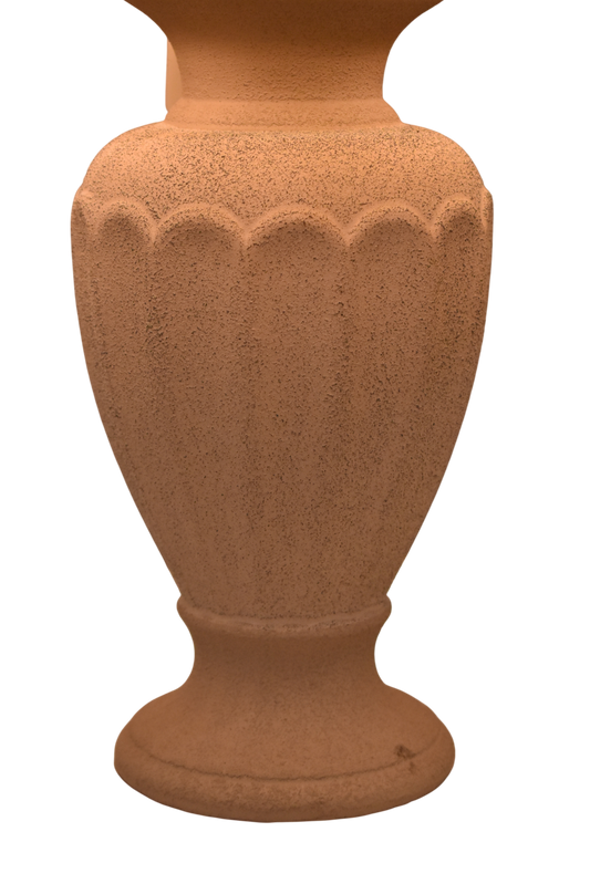 Rustic Ember Teracotta Table Lamp (Pair)