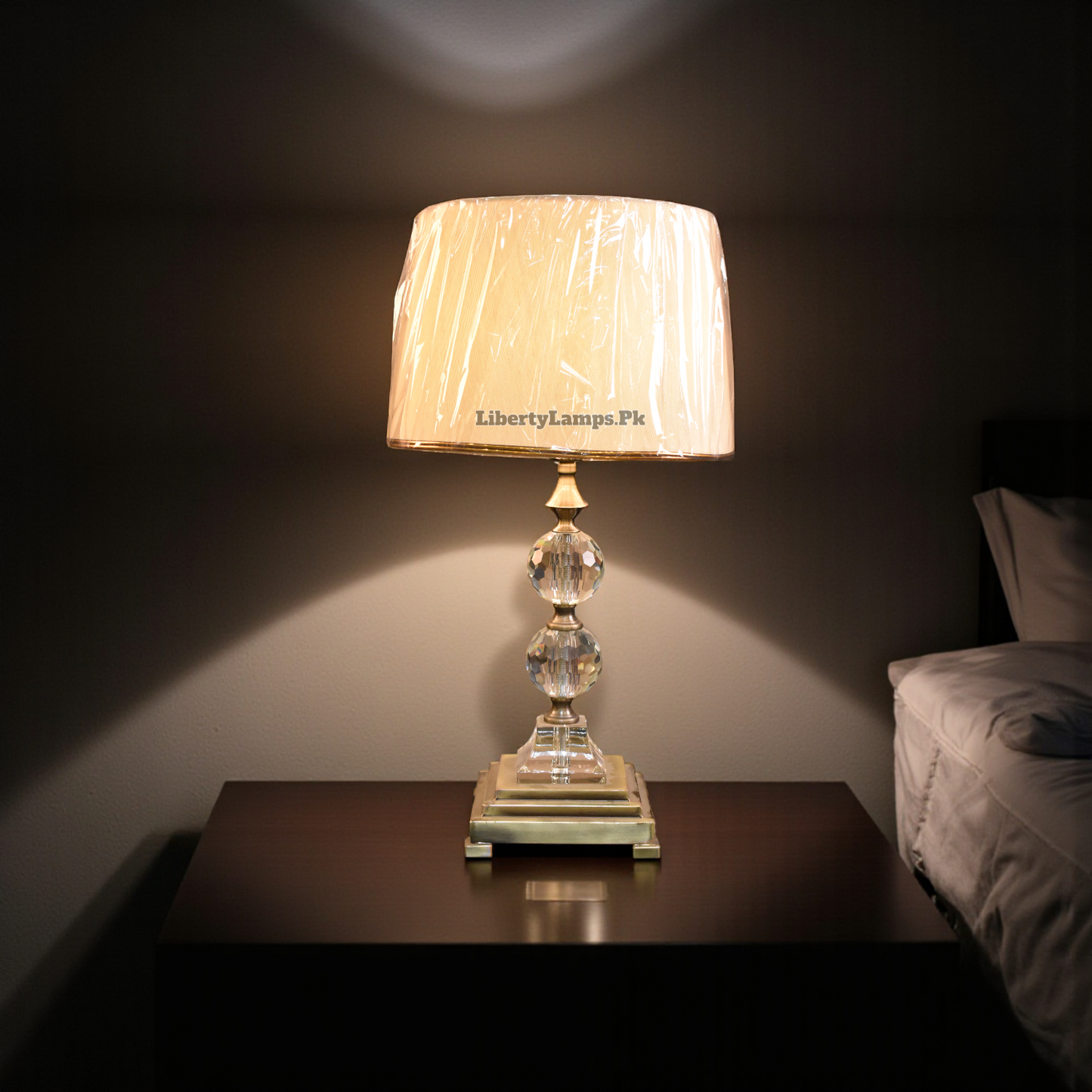 Dual Orb Luxe™ – Crystal Ball Lamp Pair