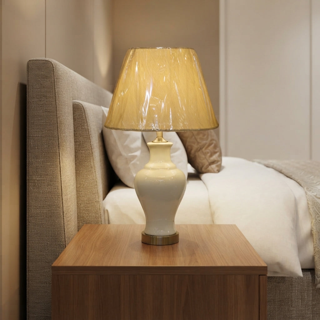Porcelain Lamp – Pair