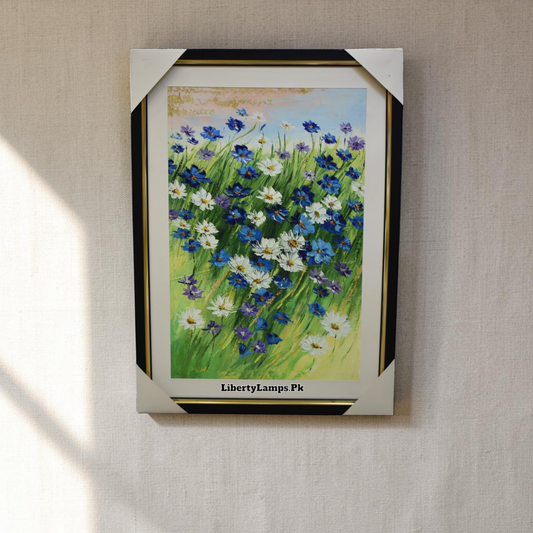 Stunning Floral Handmade Oil Painting on Canvas