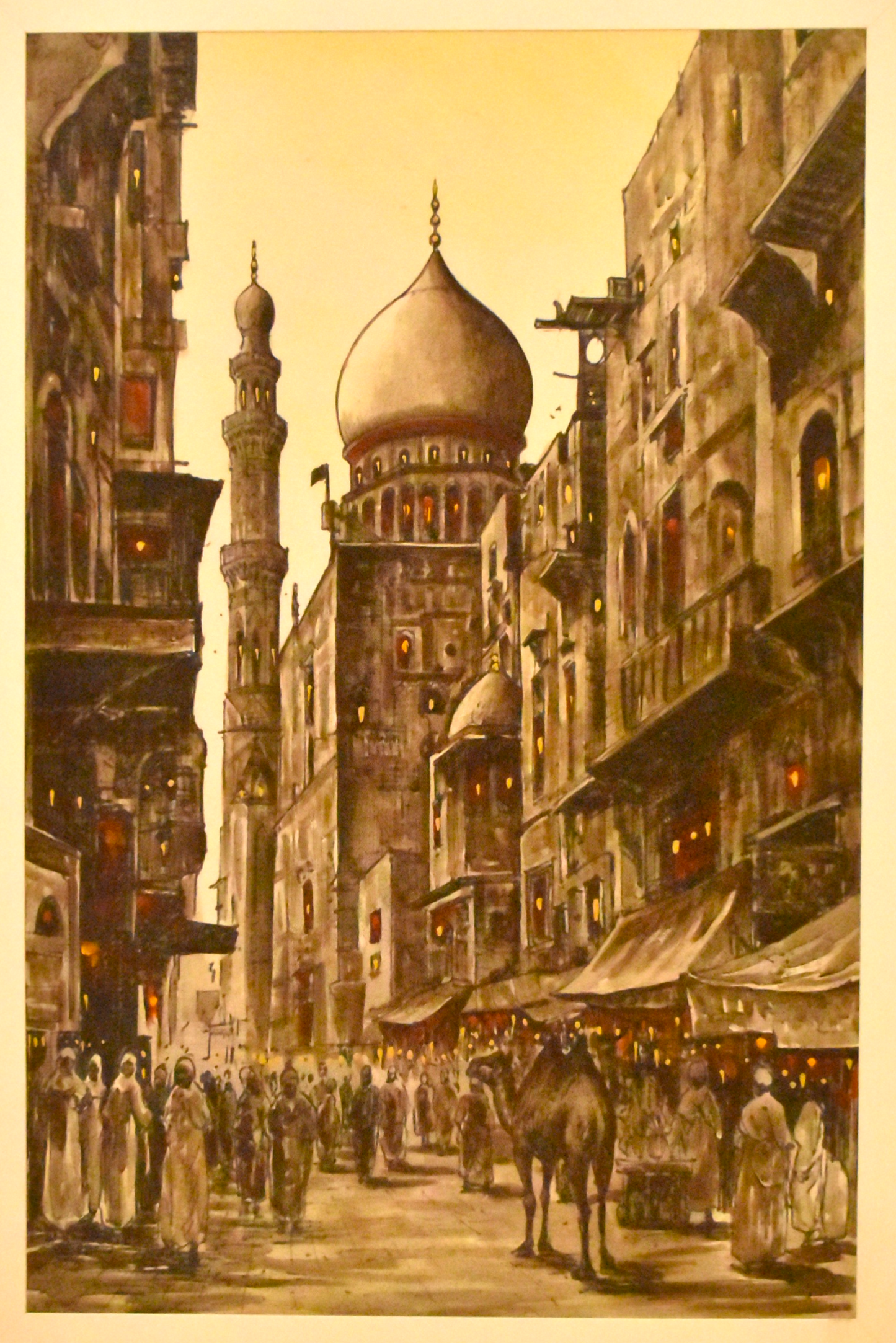 Heritage Streets™ – Old City Handmade Oil Painting on Canvas