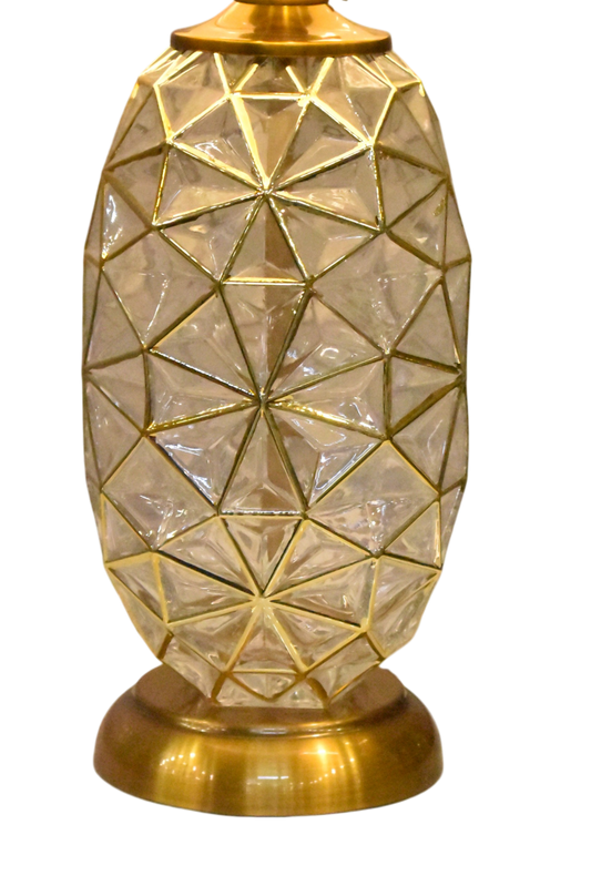 Crystal Aura™ – Glass Lamp Pair