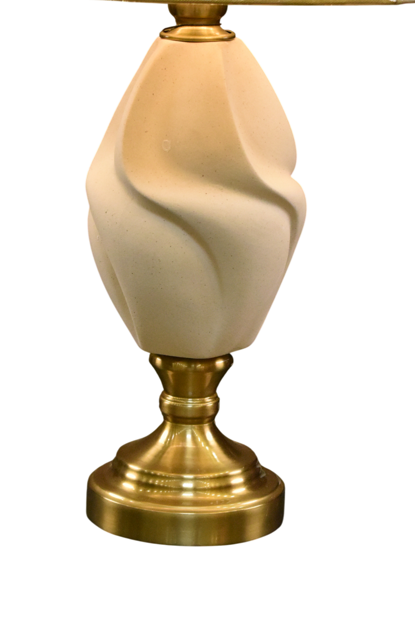 Twist Terra™ – White Terracotta Lamp Pair