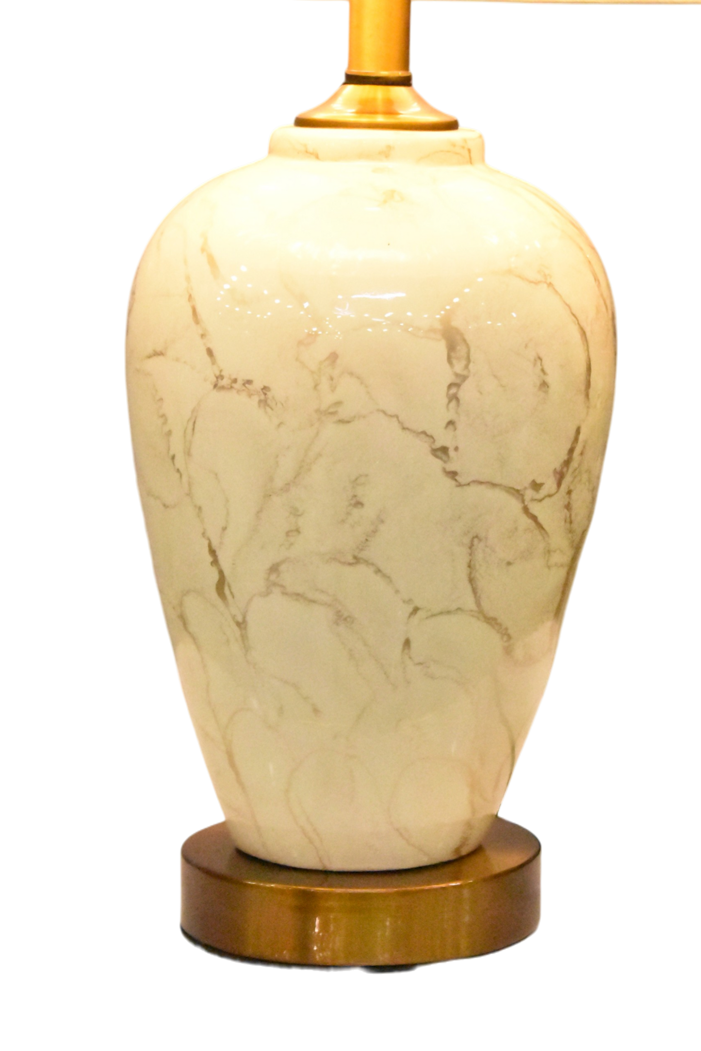 Ivory Glow™ – Cream Ceramic Lamp Pair