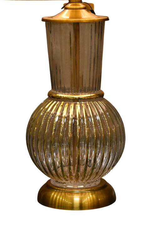 LumiGlass Aura™ – Glass Lamp Pair