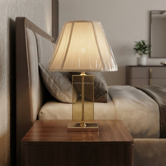 Crystal Radiance – Elegant Crystal Table Lamp Pair