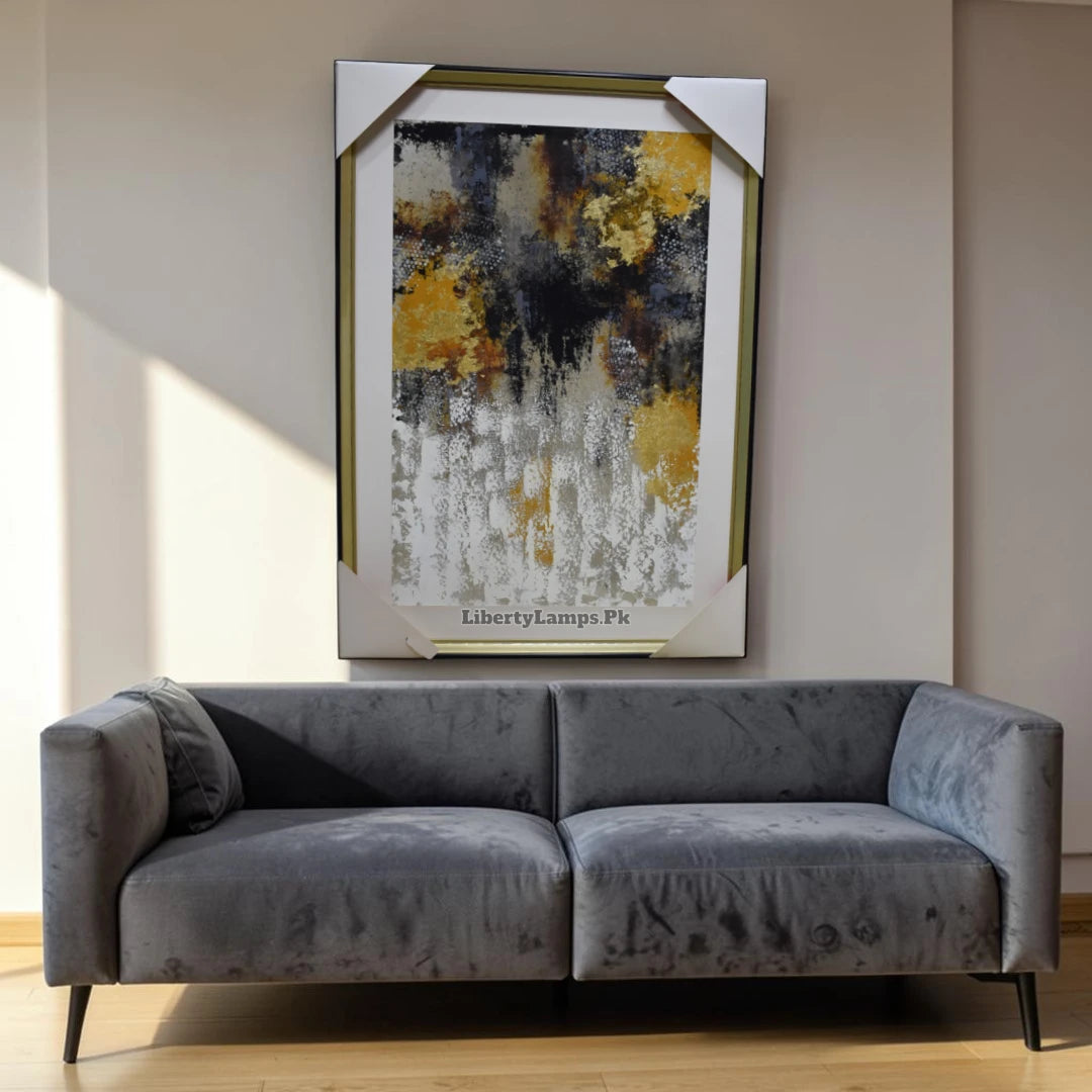 Sophisticated Abstract Handmade Oil Painting on Canvas