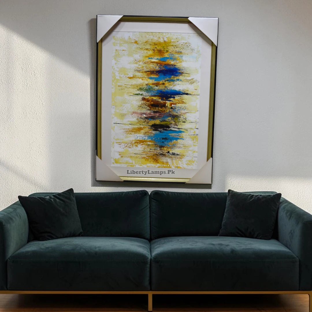 Contemporary Abstract Handmade Oil Painting on Canvas