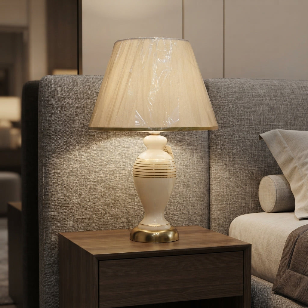 Crystal Aura™ – Single Glass Lamp