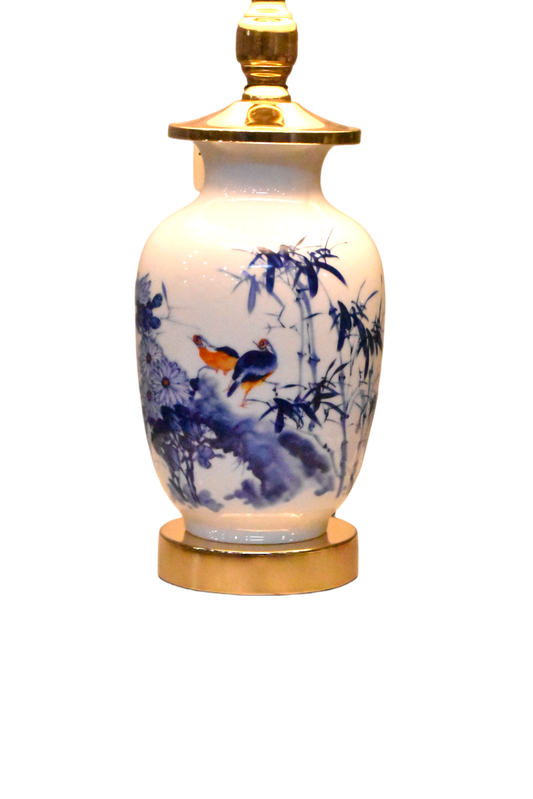 Ivory Hearth™ – Ceramic Lamp Pair
