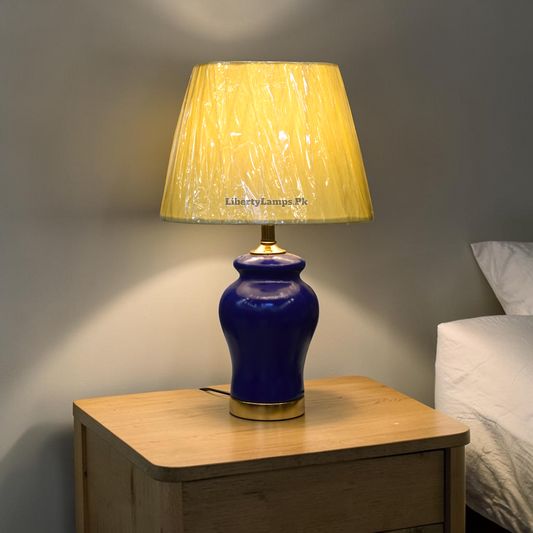 Ocean Breeze™ – Blue Ceramic Lamp Pair