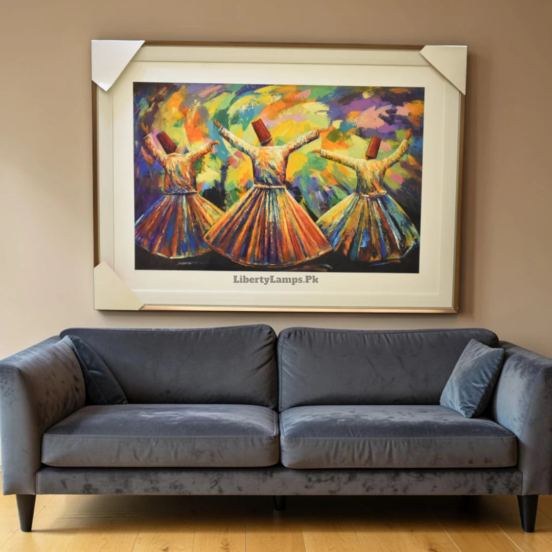 Captivating Landscape Cultural Handmade Oil Painting on Canvas