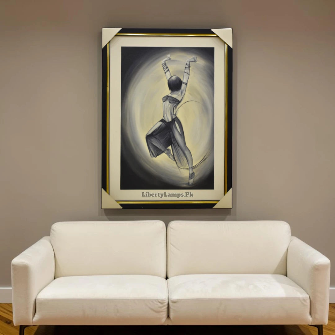 Stunning Figurative Artwork Handmade Oil Painting on Canvas