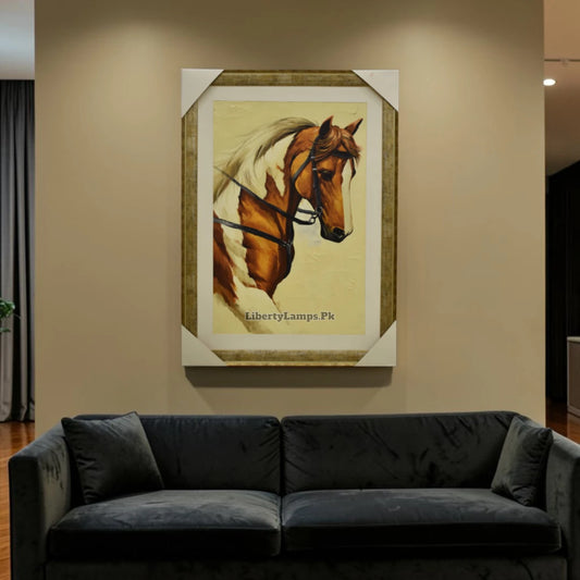 Majestic Horse Handmade Oil Painting on Canvas
