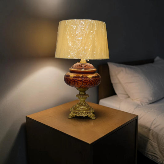 Glass Radiance – Premium Glass Table Lamp Pair