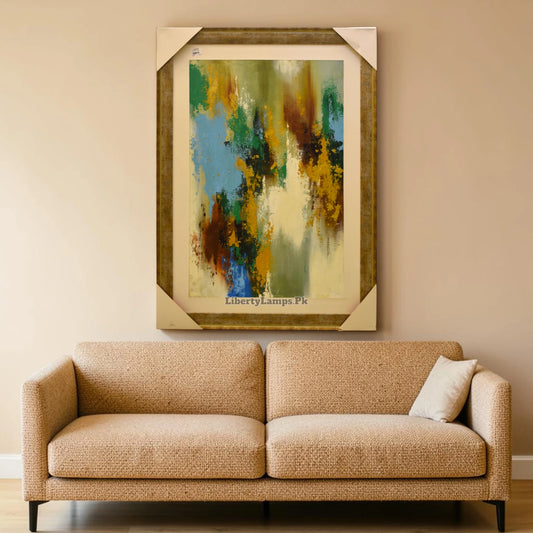 Sophisticated Abstract Harmony Handmade Oil Painting on Canvas