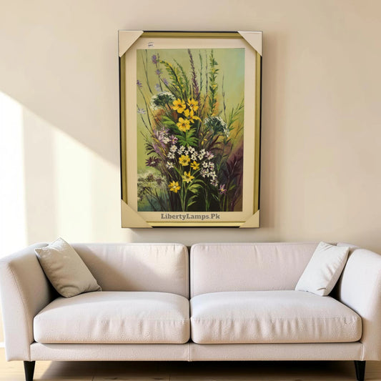 Exquisite Floral Elegance Handmade Oil Painting on Canvas