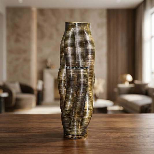 3D Sculpted Elegance – Modern Resin Vase