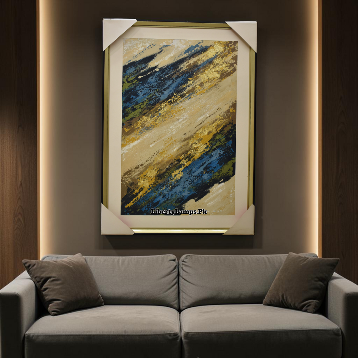 Luxurious Abstract Elegance Handmade Oil Painting on Canvas