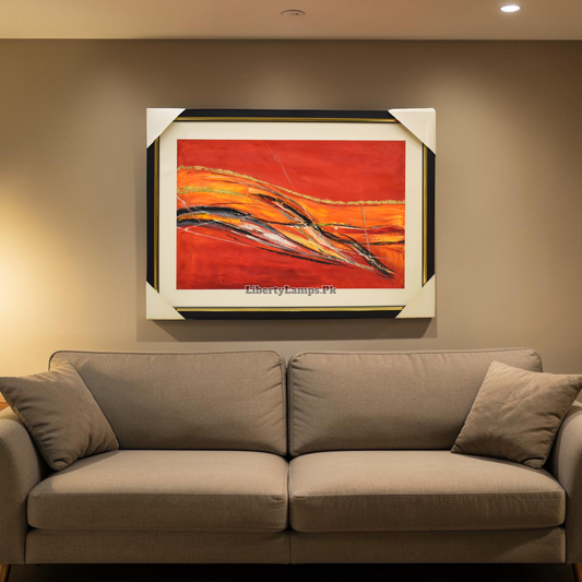 Stunning Abstract Harmony Handmade Oil Painting on Canvas