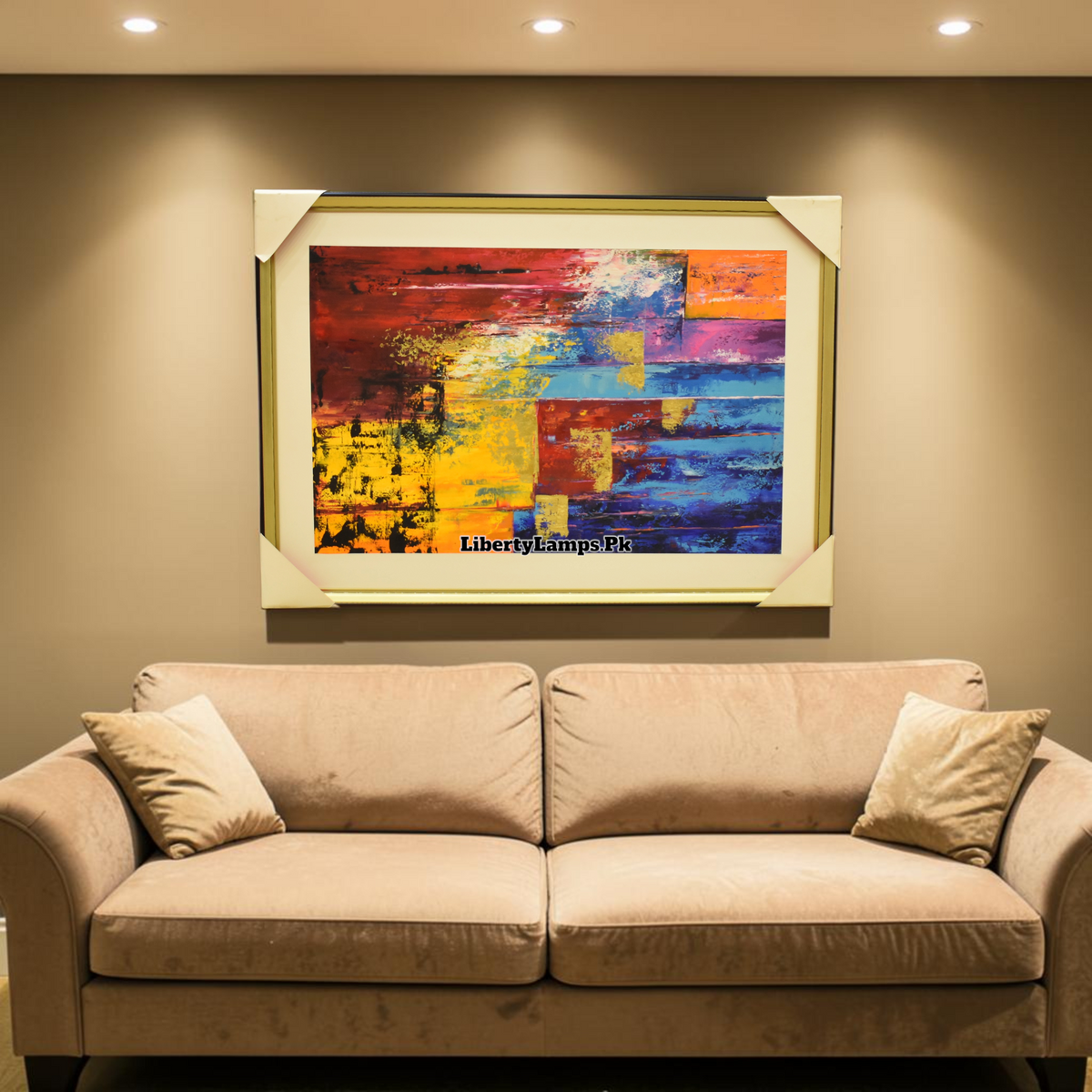 Magnificent Abstract Artistry Handmade Oil Painting on Canvas