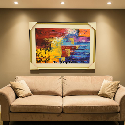 Magnificent Abstract Artistry Handmade Oil Painting on Canvas