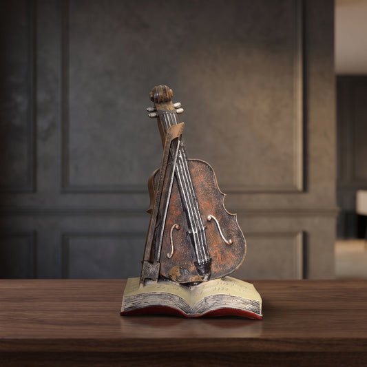 Resin Guitar – Stylish Musical Décor Sculpture