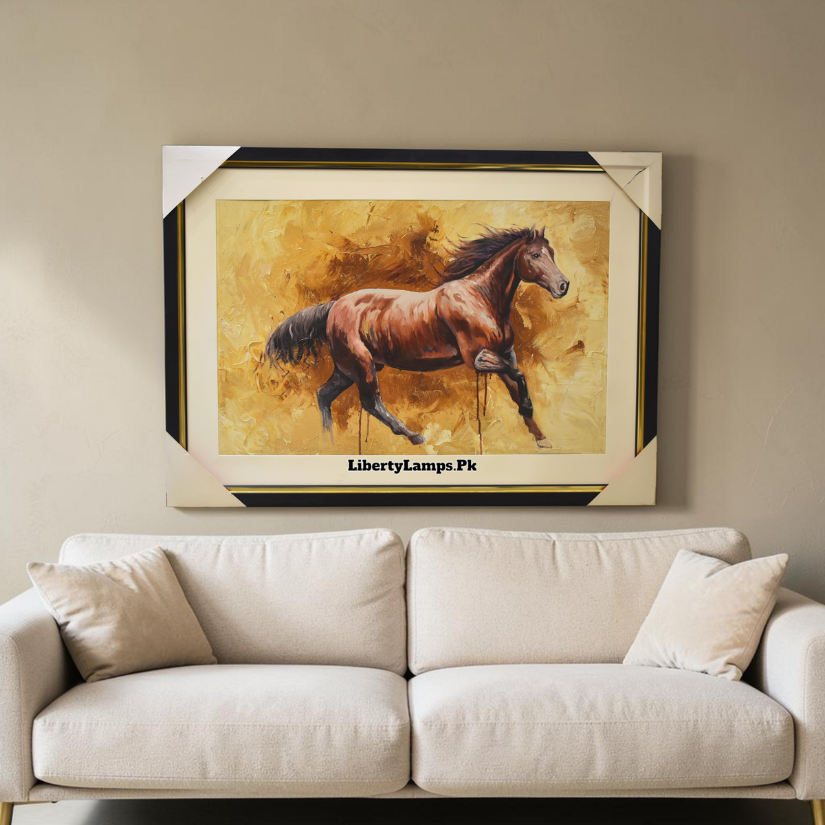 Majestic Horse – Premium Handcrafted Oil Painting on Canvas